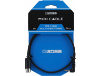 BOSS BMIDI-2-35 Cabo MIDI / Mini-jack TRS stereo 60cm 